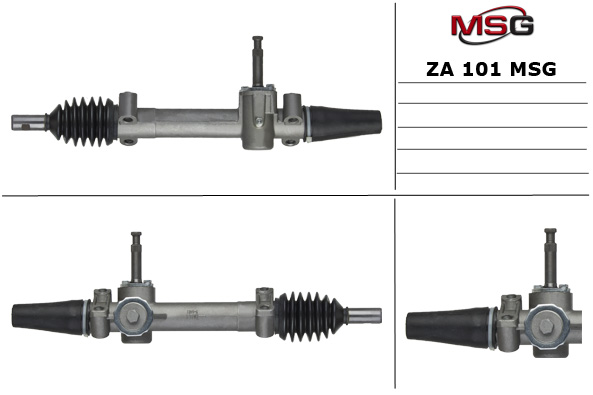 Рулевая рейка без ГУР новая ZAZ 1102 Таврия 1988-2009, ZAZ 1103 Славута 1999-2011, ZAZ 1105 Дана 1994-2011 - MSG ZA101