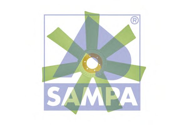 Вентилятор, охлаждение двигателя HCV - SAMPA 021.389