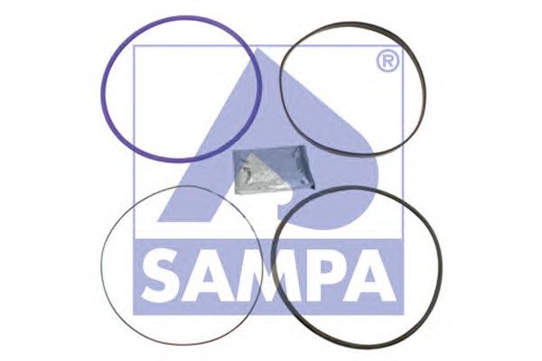 Комплект прокладок гильзы цилиндра HCV - SAMPA 030.725