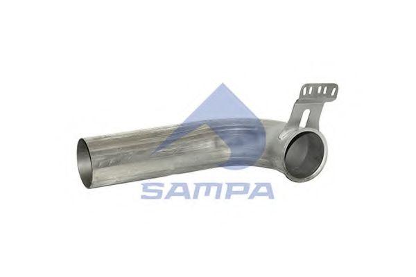 Монтажный компонент выхлопной системы | зад | HCV - SAMPA 041.223
