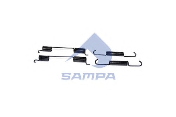 Комплект пружин торм. iveco HCV - SAMPA 060.598
