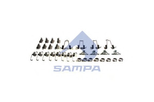 Ремкомплект тормозных колодок HCV - SAMPA 070.572