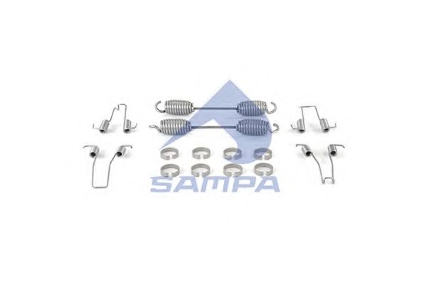 Ремкомплект тормозных колодок HCV - SAMPA 070.658