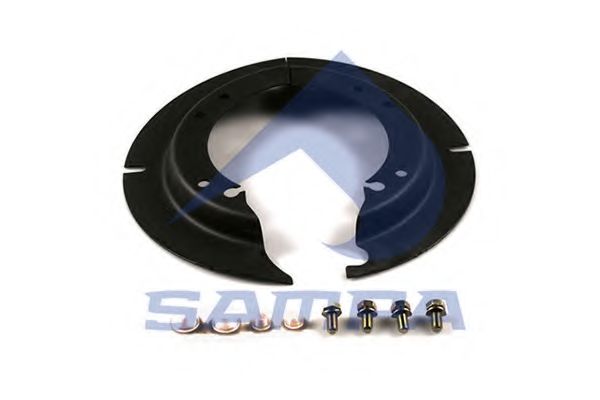 Щиток барабана тормозного пылезащитный (на сторону, 300x150мм) HCV - SAMPA 075.572