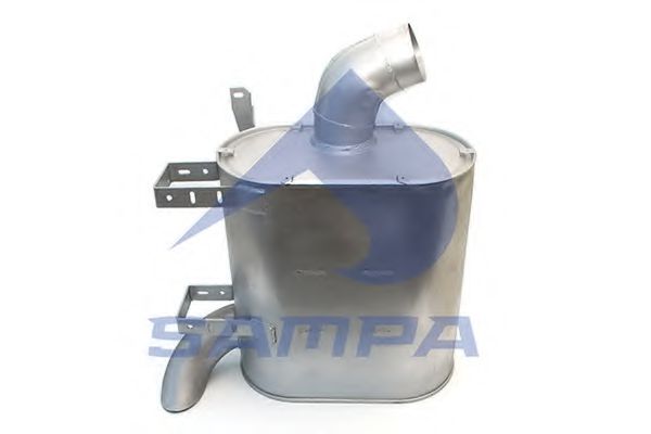 Глушитель, Выхлопная труба HCV - SAMPA 079.151