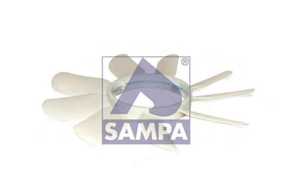 Крыльчатка вентилятора охлаждения двигателя HCV - SAMPA 200.182