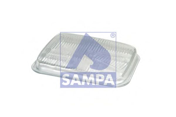 Рассеиватель, основная фара | прав | HCV - SAMPA 201.044