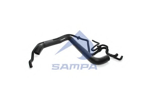 Патрубок системы охлаждения HCV - SAMPA 201.047
