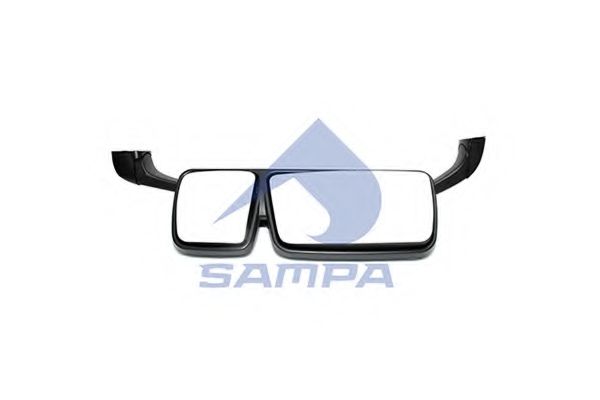 Корпус зеркала правого MB Actros MP3 2008-> HCV - SAMPA 201.225