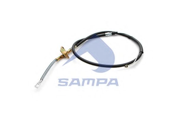 Трос ручного тормоза MB | зад лев | HCV - SAMPA 201.324