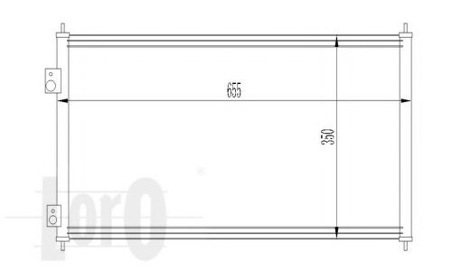 Конденсатор, кондиционер - LORO 018-016-0015