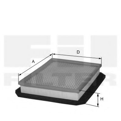 Фильтр воздушный - Fil Filter HP 2164