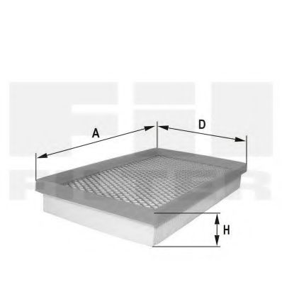 Фильтр воздушный - Fil Filter HP 2164 A