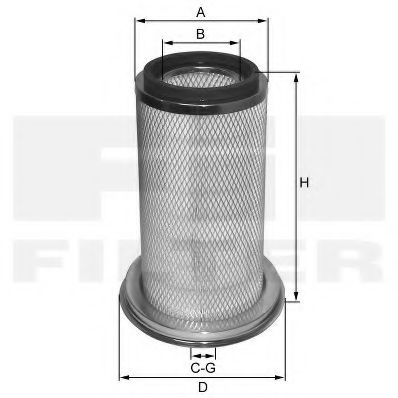 Фильтр воздушный - Fil Filter HP 4583