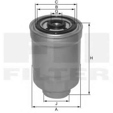 Фильтр топливный - Fil Filter ZP 3101 FMB