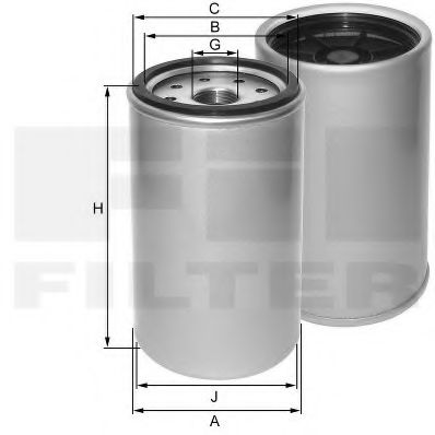 Фильтр топливный - Fil Filter ZP 3186 F