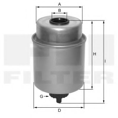Фильтр топливный - Fil Filter ZP 3817 F