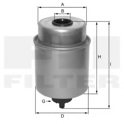 Фильтр топливный - Fil Filter ZP 8007 F