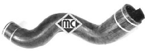 Патрубок радиатора CIT xsara 1.4-1.6 - Metalcaucho 08607