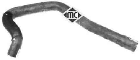 Патрубок радиатора R19 1.7-1.8i - Metalcaucho 08693