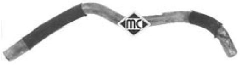 Патрубок REN kangoo 1.9d/clioii 1.9d-dti 98- - Metalcaucho 08726