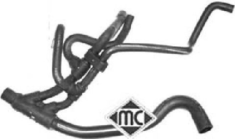 Патрубок REN megane 1,9d F9Q - Metalcaucho 08919