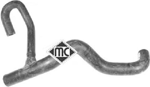 Патрубок transit 2.5d 86-00 - Metalcaucho 09122