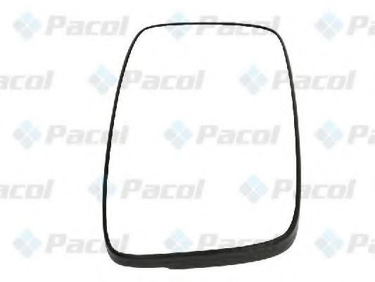 Зеркальное стекло, узел стекла - PACOL DAF-MR-015