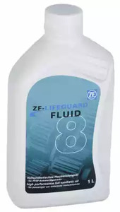 Масло трансмиссионное синтетическое для акпп Lifeguard fluid 8 ZF te-ml 11 1л - ZF Parts S671090312