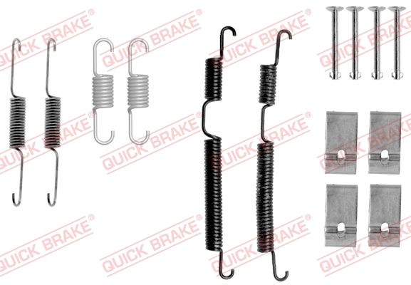 Комплектующие, тормозная колодка - Quick Brake 1050017