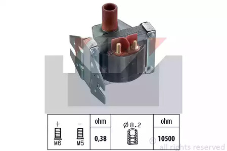 Катушка зажигания - KW 470178