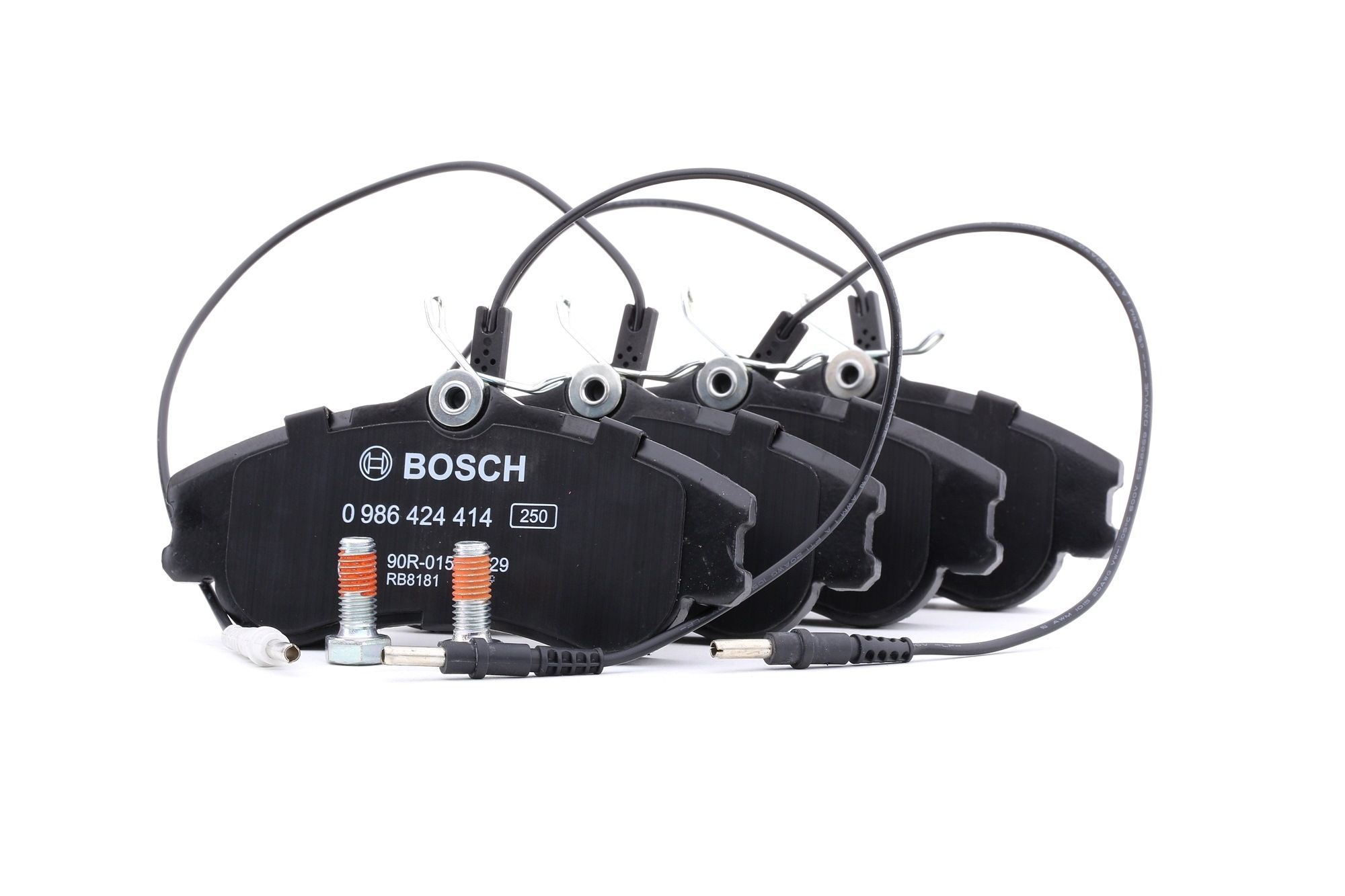 Комплект тормозных колодок, дисковый тормоз - Bosch 986424414
