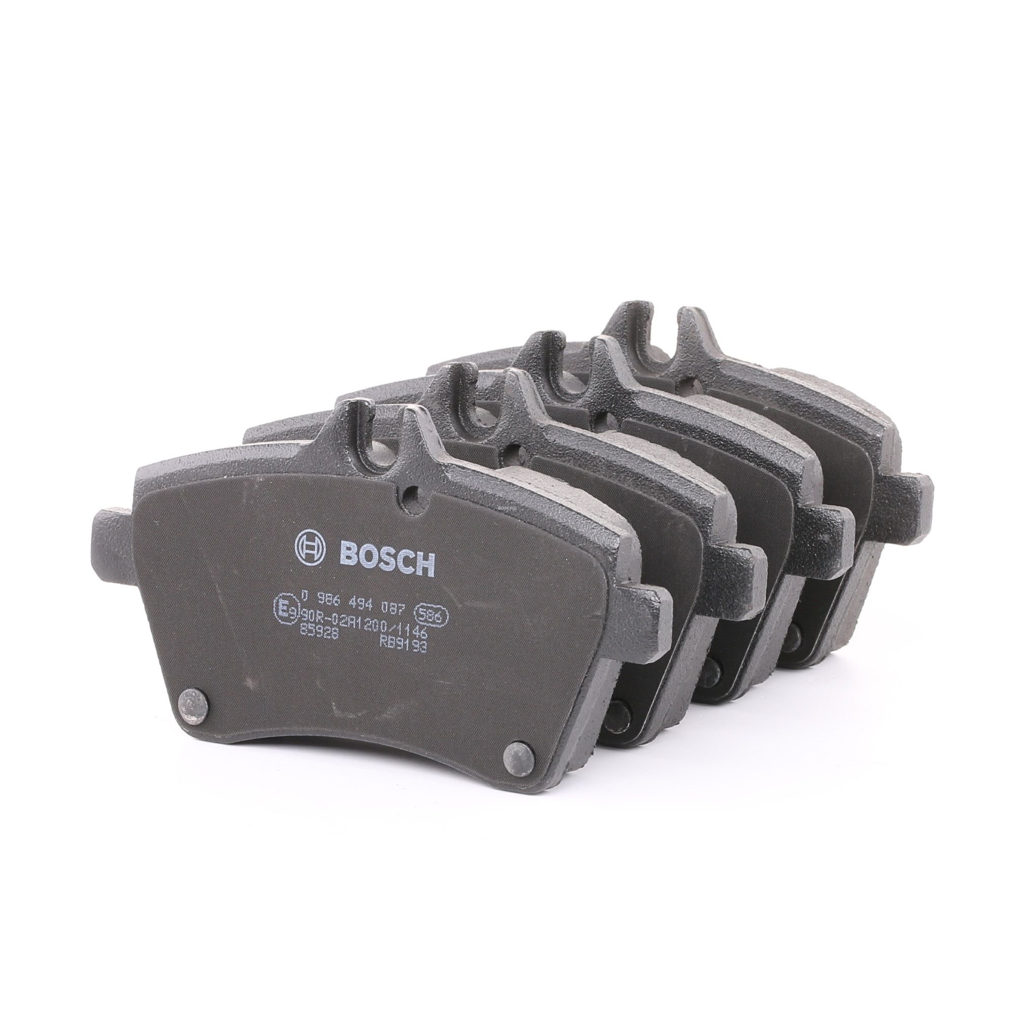 Колодки тормозные дисковые - Bosch 986494087