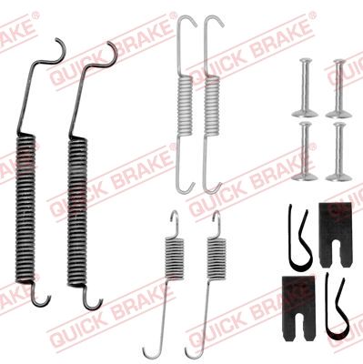 Ремкомплект крепления тормозных колодок - Quick Brake 1050891