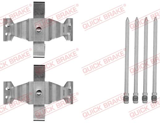 Комплектующие, колодки дискового тормоза - Quick Brake 1091804