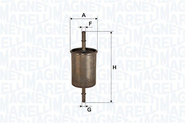 Фильтр топливный - Magneti Marelli 153071760483