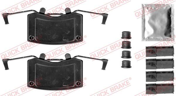 Комплектующие, колодки дискового тормоза - Quick Brake 1091787