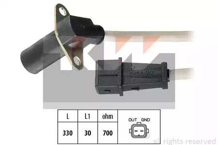 Датчик положения коленчатого вала - KW 453094