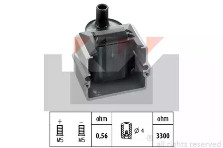 Катушка зажигания - KW 470159