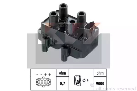 Катушка зажигания - KW 470389