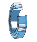 Подшипник ступицы колеса | зад | - SKF 33113Q