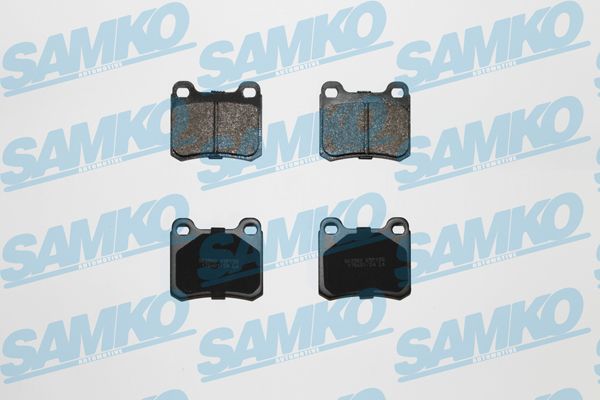 Колодки тормозные дисковые - Samko 5SP158