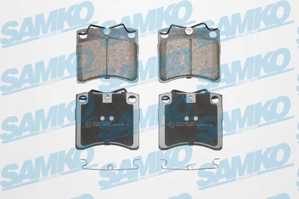 Колодки тормозные дисковые - Samko 5SP437