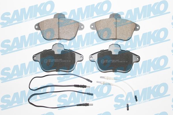 Колодки тормозные дисковые - Samko 5SP478