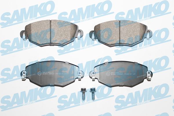 Колодки тормозные дисковые - Samko 5SP865