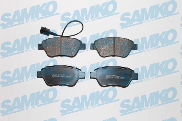 Колодки тормозные дисковые - Samko 5SP763