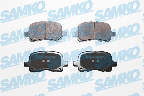 Колодки тормозные дисковые - Samko 5SP768