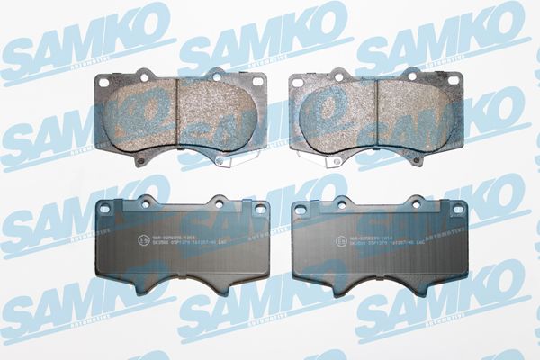 Колодки тормозные дисковые | перед | - Samko 5SP1379