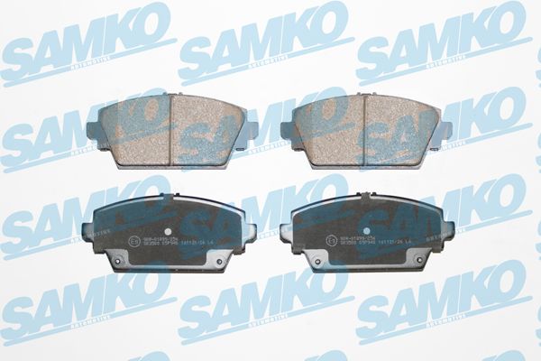 Колодки тормозные дисковые - Samko 5SP940