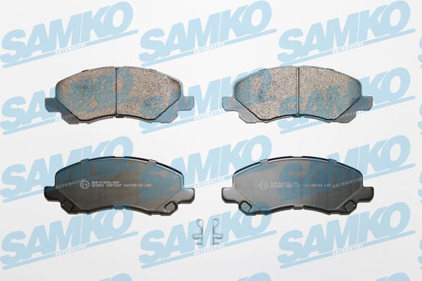 Колодки тормозные дисковые | перед | - Samko 5SP1347